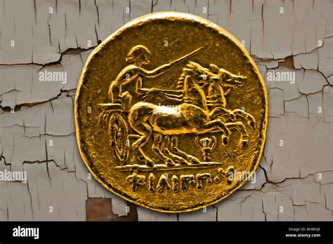 Old gold coin Stock Photo - Alamy