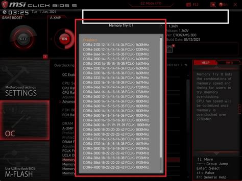 Bios Xmp