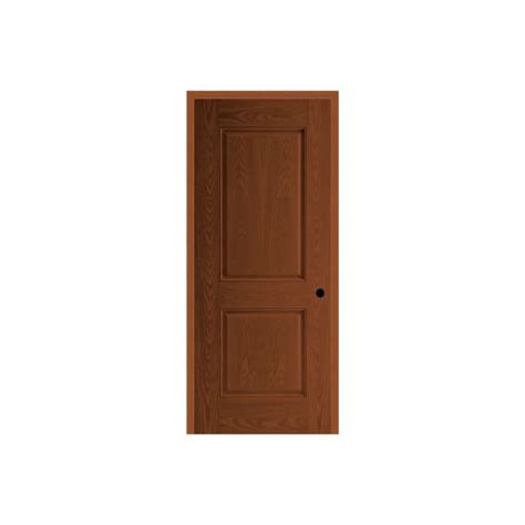 Masonite Belleville Oak Textured Panel Door With No Glass