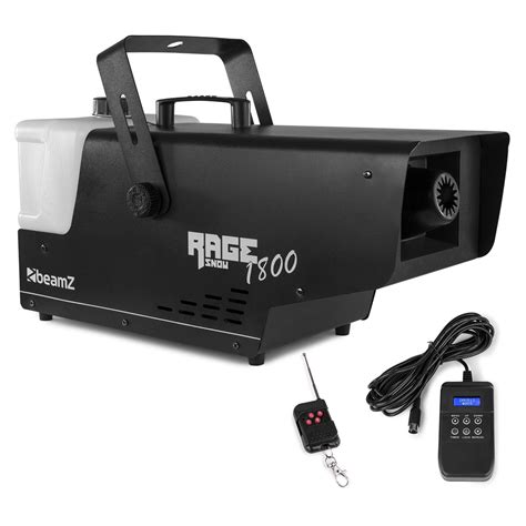 Beamz Rage Snow Machine With Dmx Avecorp