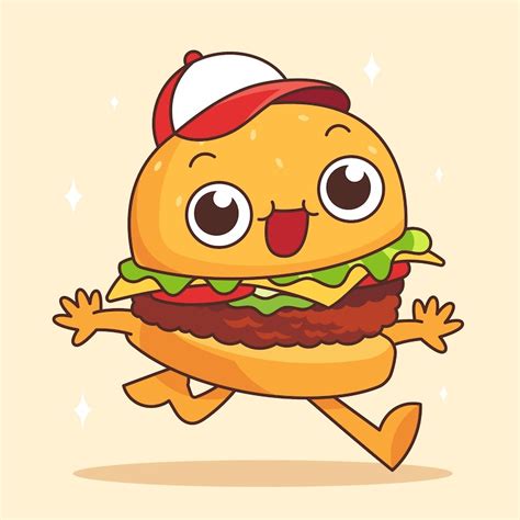 Hamburguer Desenho Animado