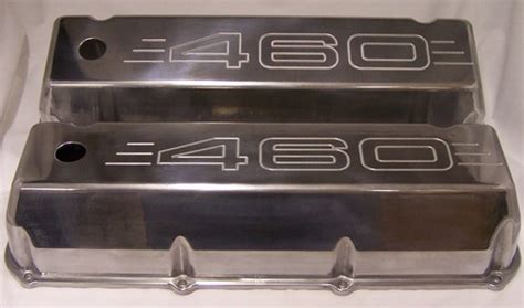 BIG BLOCK FORD 460 ALUMINUM VALVE COVERS POLISHED