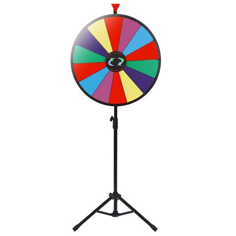 Buy Inches Color Prize Wheel With Folding Tripod Floor Stand