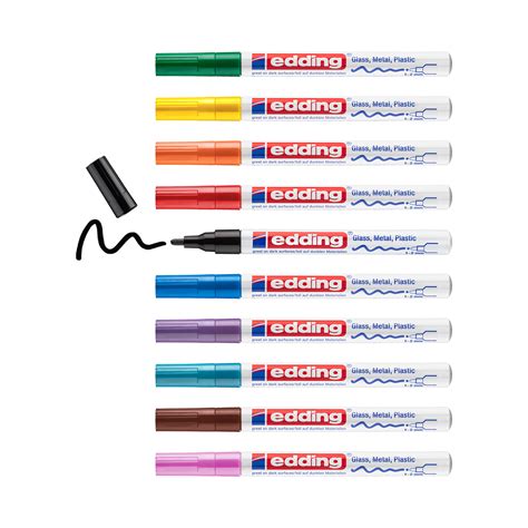 edding 751 Glanzlackmarker (feine Spitze) 10er-Set kaufen