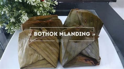 RESEP CARA MEMBUAT BOTHOK Botok MLANDING Petai Cina Mudah Cepat