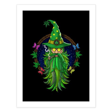 Weed Wizard | Fine Art Print | Akasha Shrine