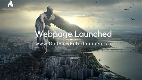 God Flow Entertainment Official Webpage Launch Youtube