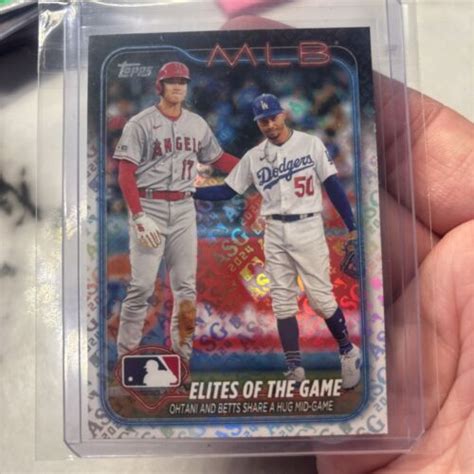 ELITES OF THE GAME 2024 Topps Logo Foil 2024 Topps ASG SP 138 OHTANI