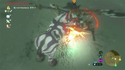 How To Kill A Silver Lynel Breath Of The Wild Youtube