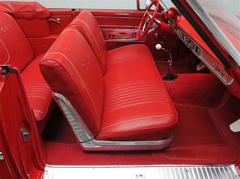 1963, Ford, Galaxie, 500, Sunliner, 6 5, Convertible, Classic, Interior Wallpapers HD / Desktop ...