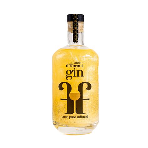 Sparkling Gold Coco Pine Infused Gin Kindadifferentsa