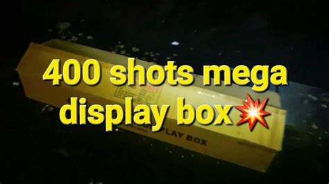 Shots Mega Display Boxmagnum Vuurwerk Youtube