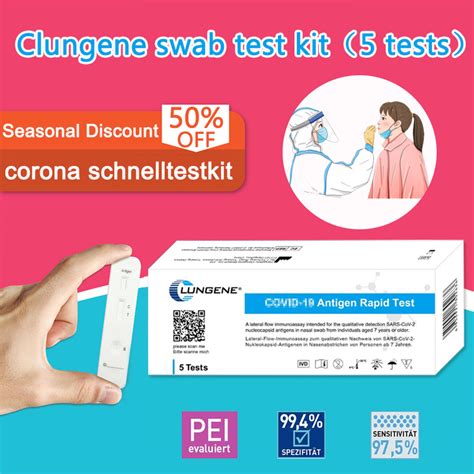 One Step AG Swab Antigen Diagnostic Rapid Test Cassette Test Kit