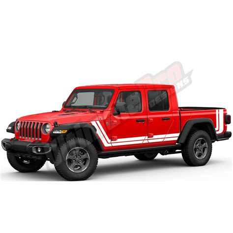 Jeep Gladiator Scrambler Decal Kit