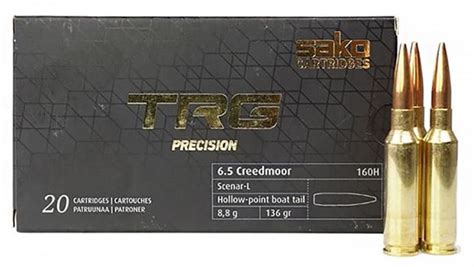 Sako Rifle Ammo Creedmoor Gr Trg Precision Hpbt H