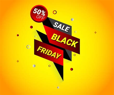 Premium Vector Black Friday Sale Offer Vector Template