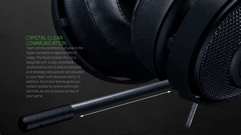 Razer Kraken Pro V2 Gaming Headset with Mic Black