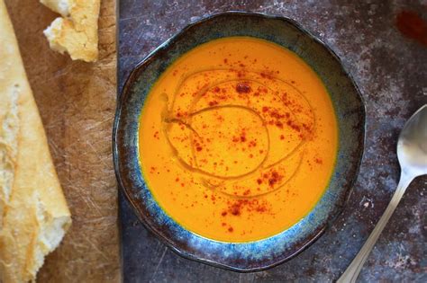 Spiced Carrot Soup Recipe 6 Ingredient Vegan Recipe