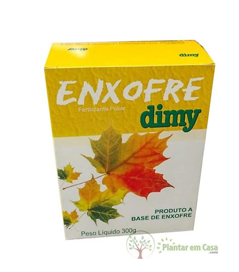 Enxofre Dimy 300g Fertilizante Foliar Verde Mania Porque Plantar