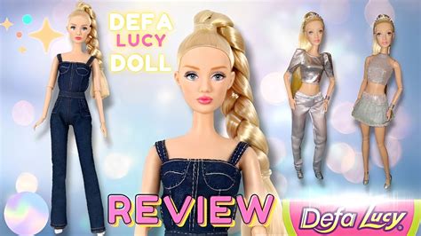 Unboxing NEW Defa Lucy Fashton Girl Doll 2024 Plus 5 Outfit Looks Mix