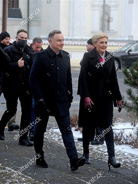 President Andrzej Duda Wife Editorial Stock Photo - Stock Image ...