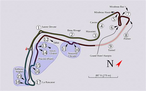 モンテカルロ市街地コースとは 完全網羅F1用語集 Formula1 Data