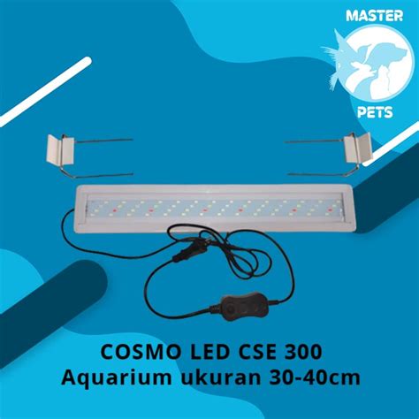 Jual LAMPU HIAS AQUARIUM CS E600 CS E300 COSMO LED CSE 600 CSE 300