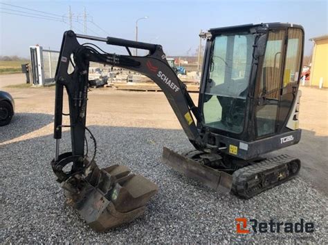 Schaeff TC22 Minigraver Mini Excavator For Sale Retrade Offers Used