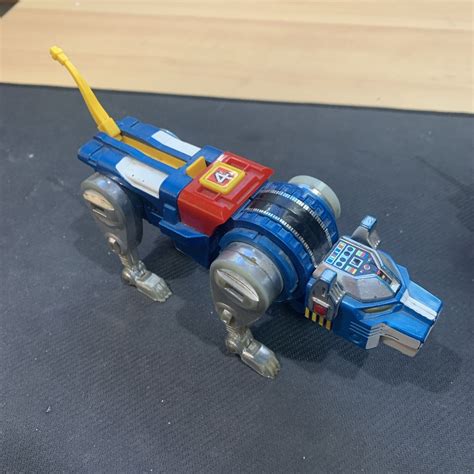 Vintage Voltron Blue Lion 4 Golion 1981 Die Cast Metal Yandk Gb 36 Japan