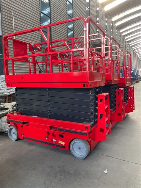 Man Lift Electric Scissor Lift Self Propelled Hydraulic Scissor Lift