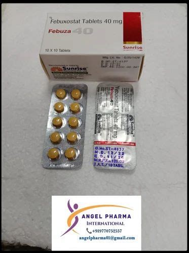 Febuxostat Tablets 80 Mg At Rs 200strip Gout In Nagpur Id 20790219655