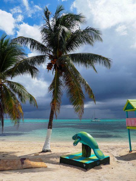 Dramatic Skies In Downtown San Pedro Belize San Pedro Scoop San