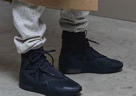 Nike Air Fear Of God 1 Triple Black Release Date Sneaker Bar Detroit