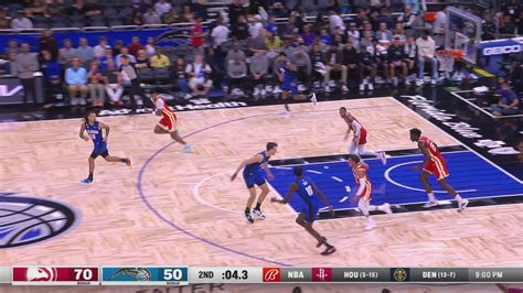 Last Second Field Goal Hawks Magic Nba Official