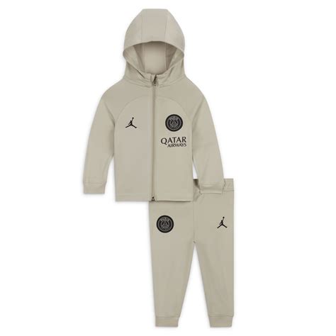 Ensemble survêtement bébé PSG Strike beige 2023 24 sur Foot fr