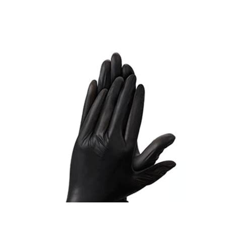 Jmu Nitrile Examination Gloves Powder Free Black Small 200box Net32