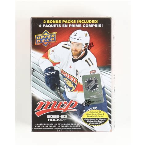 Upper Deck Mvp Hockey Blaster Box With Packs Pristine