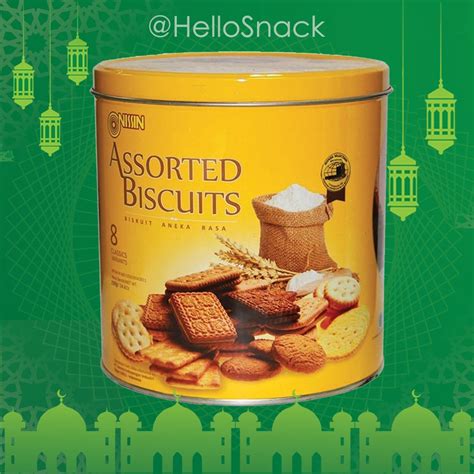 Jual Nissin Assorted Biscuit Tin 650gr Biskuit Kaleng Lebaran Enak