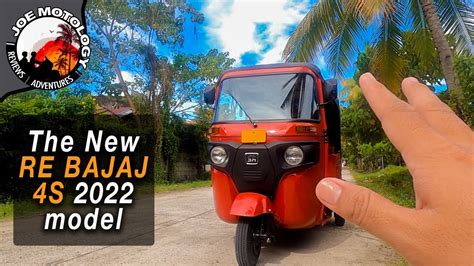 The New RE Bajaj 4s Fuel Injected 2022 Model Bao Bao Tricycle