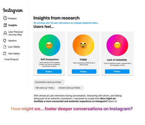 How Might We Foster Deeper Conversations On Instagram Behance