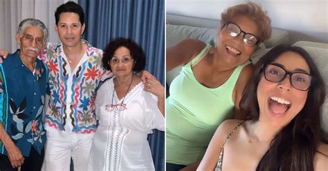 Leoni Torres Y Yuliet Cruz Se Reencuentran Con Sus Padres En Punta Cana