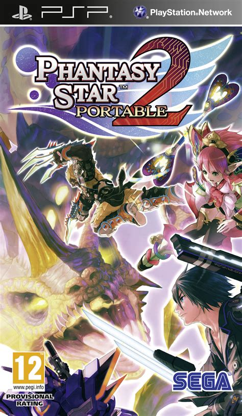 Phantasy Star Portable 2 Heading West First Screens And Boxart