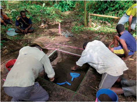 Popo Uku 1 Square A During Excavation Photograph By Chris Urwin Download Scientific Diagram