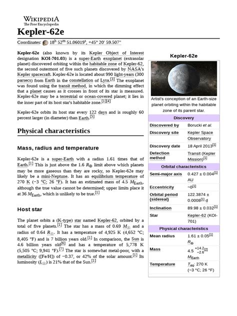 Kepler 62e | PDF | Substellar Objects | Planemos