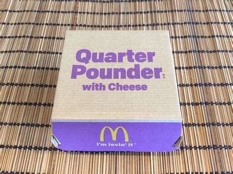 McDonald's Quarter Pounder with Cheese Review & Nutrition - ValueGrub