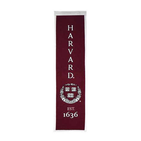 Harvard 8x32 Embroidered Pennant|HARVARD-The Coop