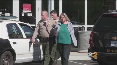 Woman, 64, Arrested In Bizarre Santa Clarita Bank Robbery - YouTube