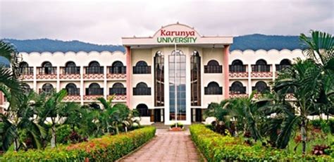 Karunya University Fee Structure and Courses List 2025