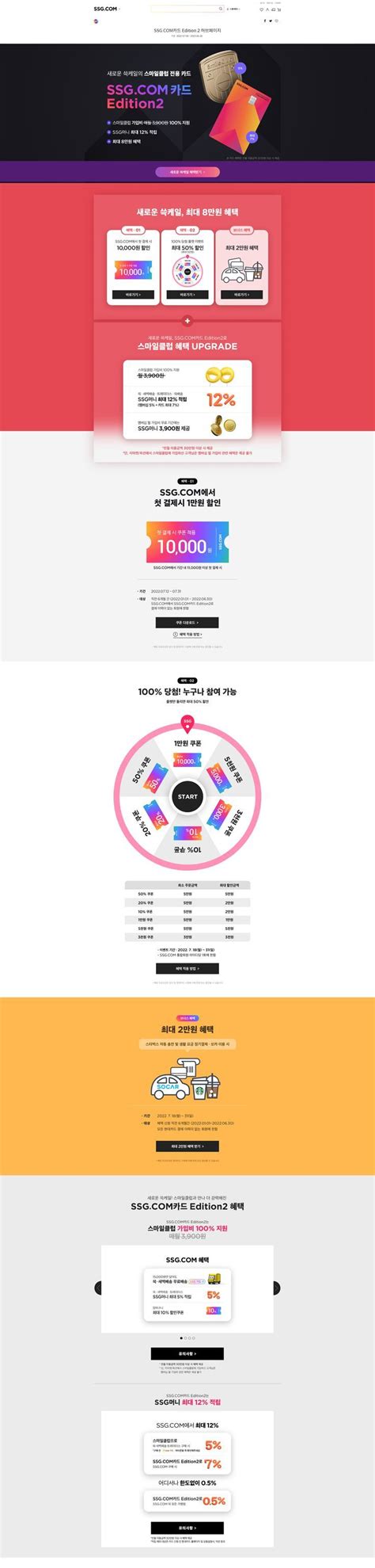 Event Ssg에 있는 Ji Yun Lee님의 핀 2024 웹 배너 디자인 배너 디자인