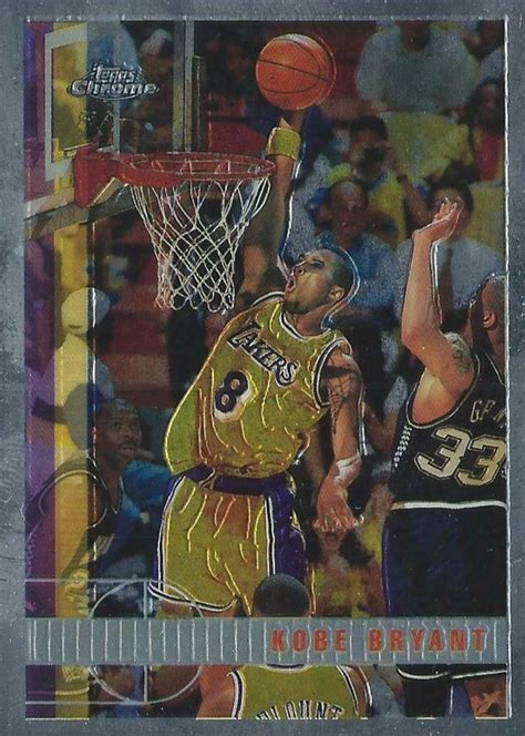 Kobe Bryant Topps Chrome Base Price Guide Sports Card Investor